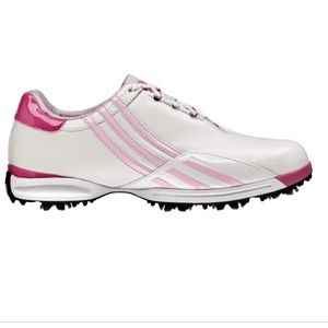 NIB Pink Adidas Driver Prima Golf Shoes Sz 10.5